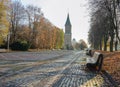 The historical center of the city and the grave of Immanuel Kant, Kaliningrad Cathedral