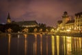 Kaliningrad Cathedral and Pregolya River Royalty Free Stock Photo