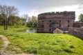 Kaliningrad city. Tower Dona Fortress Complex