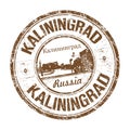 Kaliningrad grunge rubber stamp