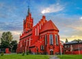 Catholic church in Kaliningrad city