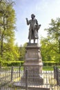 Kaliningrad. Monument to the philosopher Immanuel Kant