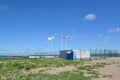 KALININGRAD REGION, RUSSIA. Border river checkpoint `Rybachy