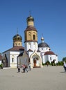 THE KALININGRAD REGION, RUSSIA. The temple in honor of the Prelate Spyridon of Trimythous. Sacred and Elisavetinsky convent