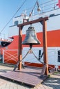 Historical bell at Museum of the World Ocean