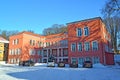 KALININGRAD, RUSSIA. Hostel of the Kaliningrad branch of St. Petersburg University former hospitals of Wilhelm and Augusta-Victor
