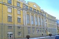 KALININGRAD, RUSSIA. Building of Kaliningrad State Technical University former Hindenburg Higher Real School for Boys, 1917