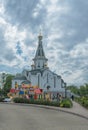 Church of the Holy Right-Believing Grand Duke Alexander Nevsky with kids playground