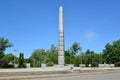 Kaliningrad, Russia. Memorial complex to 1200 Guardsmen Royalty Free Stock Photo
