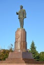 Kaliningrad, Russia. Monument to M.I.Kalinin (1875-1946) in summer