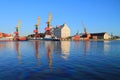 The Kaliningrad sea trade port