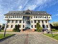 KALININGRAD, RUSSIA SEPTEMBER 26, 2021: Kaliningrad Seaport Administration Building on Peter the Great Embankment, 7. Russia