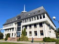 KALININGRAD, RUSSIA SEPTEMBER 27, 2021: Kaliningrad Seaport Administration Building on Peter the Great Embankment, 7. Russia