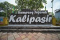 Kalipasir kampung sejarah is a historic village that existed in 1604 in the city of Tangerang Royalty Free Stock Photo