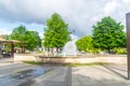 Water fountain in Kalisz Royalty Free Stock Photo