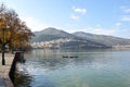 Kalithea, a district of Kastoria, Greece Royalty Free Stock Photo