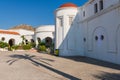 Kalithea Spring Therme Architecture Exterior in Day Light, Rhodes, Greece