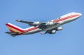 Kalitta Air Boeing 747-400F Royalty Free Stock Photo