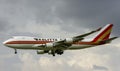 Kalitta Air Boeing 747-4R7F Landing At Tan Son Nhat International Airport, Vietnam. Royalty Free Stock Photo