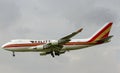 Kalitta Air Boeing 747-4R7F (Reg N700CK) Landing At Tan Son Nhat International Airport Royalty Free Stock Photo