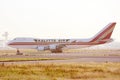 Kalitta Air boeing 747 taxiing Royalty Free Stock Photo