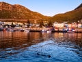 Kalk Bay fishing harbor at sunrise