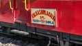 Kalka Shimla toy train Royalty Free Stock Photo