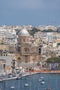 Kalkara, Malta, May 1, 2023. St. Joseph Parish Church is a Catholic church located in Kalkara, Malta.