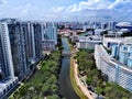 Kallang River in Singapore Royalty Free Stock Photo