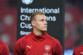 Kallang-Singapore-26Jul2018:Bernd leno 19 player of arsenal in Royalty Free Stock Photo