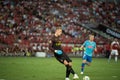 Kallang-Singapore-26Jul2018:Bernd leno 19 player of arsenal in Royalty Free Stock Photo