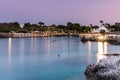 Kallithea Springs after Sunset, Romantic Destination in Rhodes, Greece