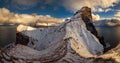 Kallur Kalsoy Panorama Royalty Free Stock Photo