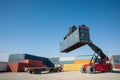 Kalmar container Handler in a working process
