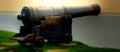 Kalmar medieval cannon Royalty Free Stock Photo