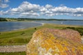 Kalo castle ruins at Mols Bjerge National Park on Djursland, Denmark Royalty Free Stock Photo