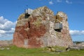 Kalo castle ruins at Mols Bjerge National Park on Djursland, Denmark Royalty Free Stock Photo