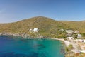 Kalo Livadi beach of Kythnos island, Greece Royalty Free Stock Photo