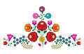 Kalocsa Embroidery Royalty Free Stock Photo
