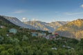 Kalpa Village at Spiti Valley, Himachal Pradesh Royalty Free Stock Photo