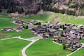 The picturesque little town of Kals am Grossglockner Royalty Free Stock Photo