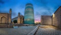 Kalta Minor minaret in Khiva, Uzbekistan Royalty Free Stock Photo