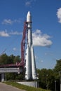 Kaluga. Rocket Vostok Royalty Free Stock Photo