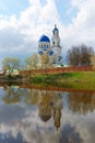 Kaluga, Russia. Uspensky monastery of Tikhonov Pustin, Kaluga. Cathedral Of The Transfiguration