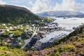 KalvÃÂ¥g is a village in Bremanger Municipality in Sogn og Fjordane county, Norway. Royalty Free Stock Photo