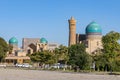 Kalyan mosque and minaret, located in the city of Bukhara, Uzbekistan. Royalty Free Stock Photo