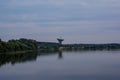 Kalyazin Radio Astronomy Observatory. huge radio antenna.