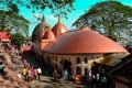 Kamakhya Temple Guwahati Assam during Holi time . Royalty Free Stock Photo