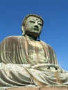 Kamakura, Great Buddha statue Royalty Free Stock Photo