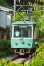 Enoden Line in Kamakura Royalty Free Stock Photo
